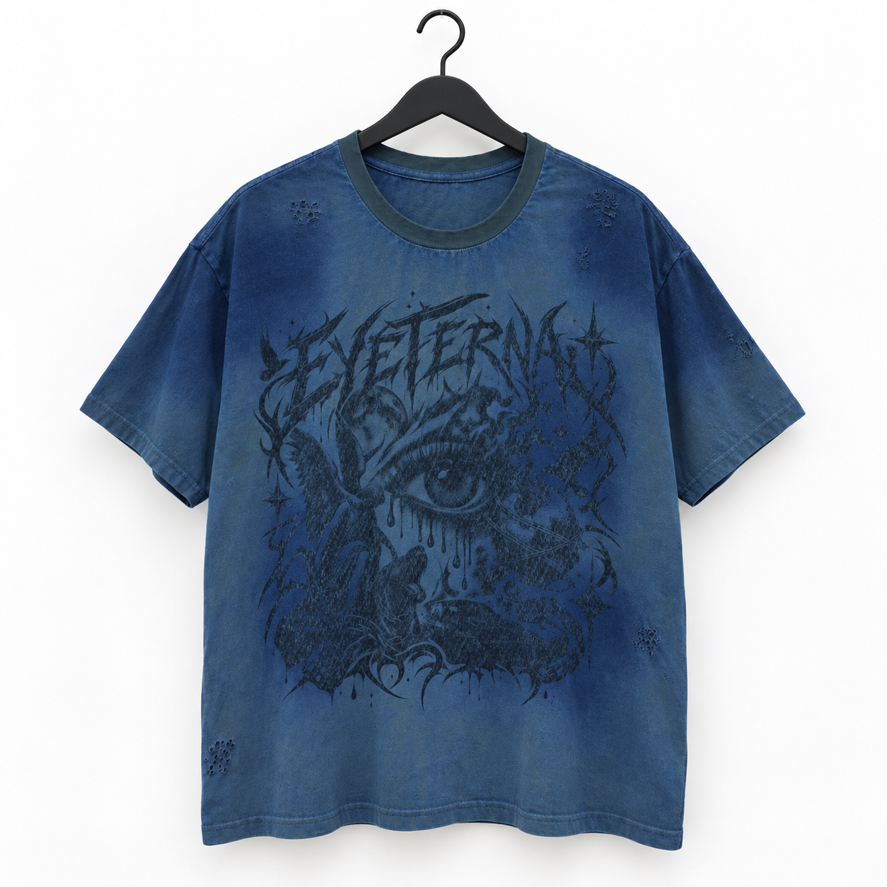 Eye Sigil Tee — Indigo